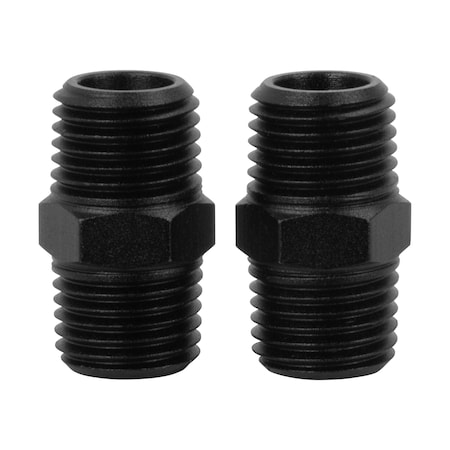 Dewalt 2 Pc 1/4 MNPT x Close Hex Connector DXCM024-0404